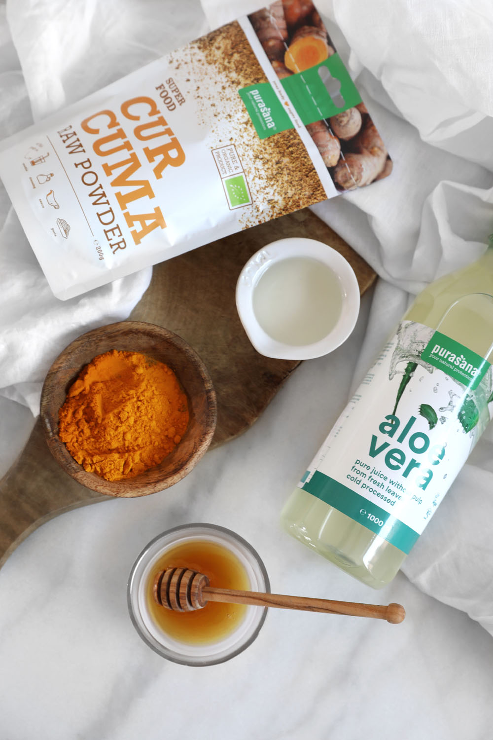 Purasana aloe vera hudpleie naturlig