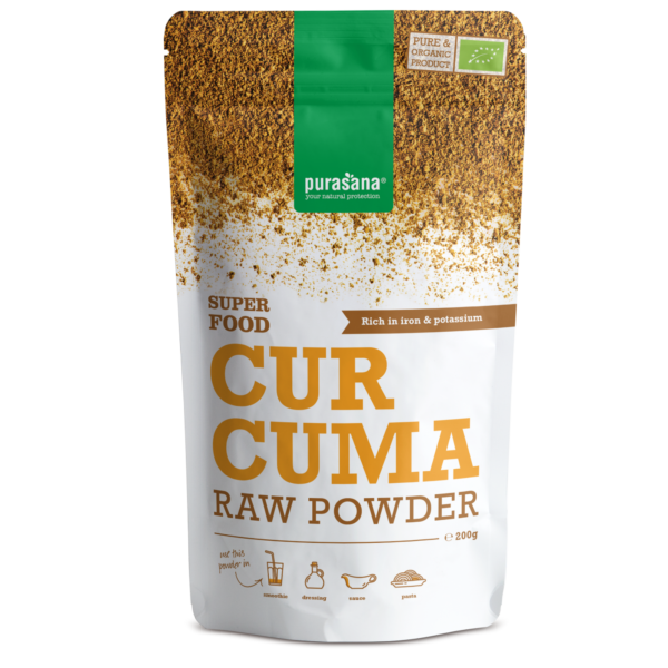 Curcuma raw powder