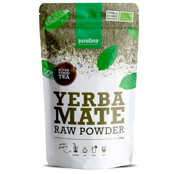 Yerba mate raw powder